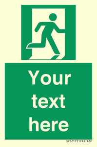 Custom Safe condition: Emergency exit (right hand)